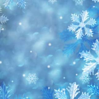 Snowflakes iPhone wallpaper