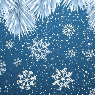 Snowflakes iPhone wallpaper