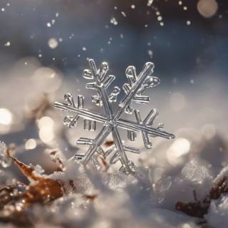 Snowflakes iPhone wallpaper
