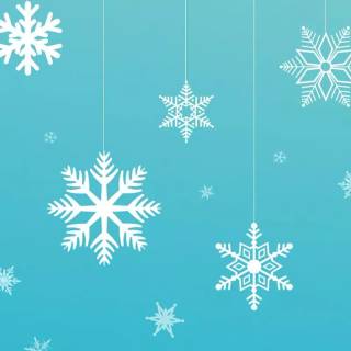 Snowflakes iPhone wallpaper