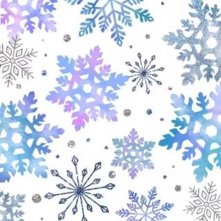 Snowflakes iPhone wallpaper