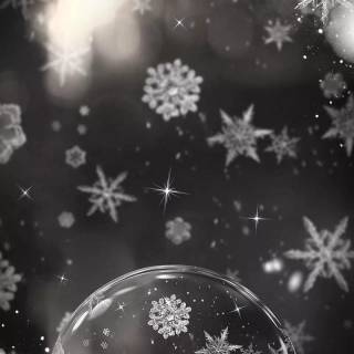 Snowflakes iPhone wallpaper