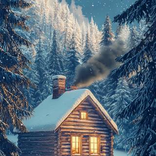 Snowflakes iPhone wallpaper