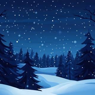 Snowflakes iPhone wallpaper