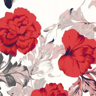 Red flowers phone wallpaper
