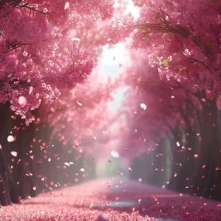 Red flowers phone wallpaper