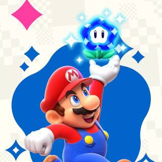 Mario Bros phone wallpaper
