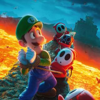 Mario Bros phone wallpaper