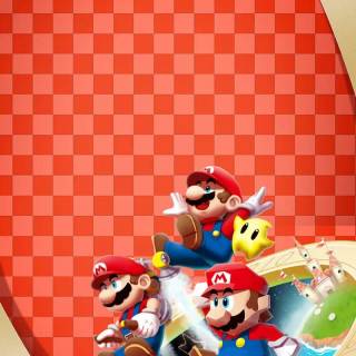 Mario Bros phone wallpaper