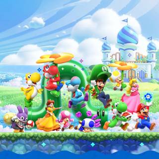 Mario Bros phone wallpaper