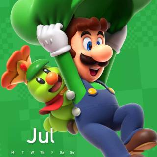 Mario Bros phone wallpaper