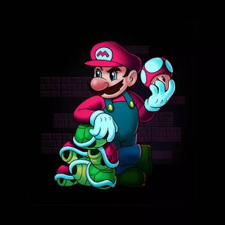 Mario Bros phone wallpaper
