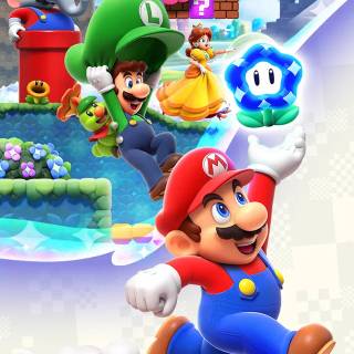 Mario Bros phone wallpaper