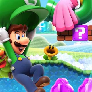 Mario Bros phone wallpaper