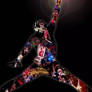 Jordan logo phone wallpaper