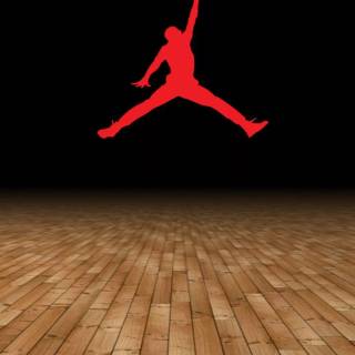 Jordan logo phone wallpaper