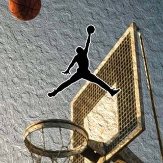 Jordan logo phone wallpaper