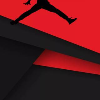 Jordan logo phone wallpaper
