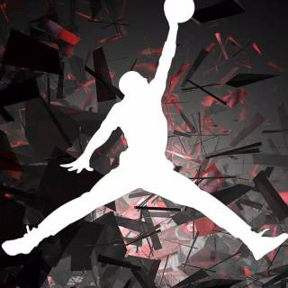 Jordan logo phone wallpaper