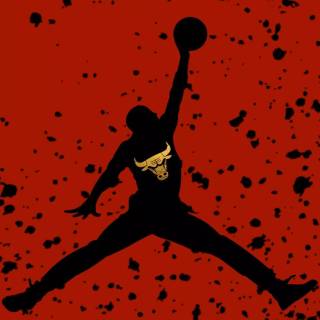 Jordan logo phone wallpaper