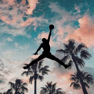 Jordan logo phone wallpaper