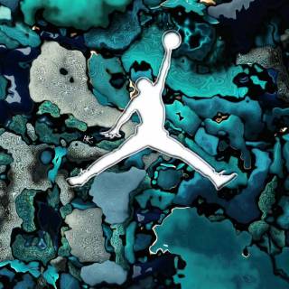 Jordan logo phone wallpaper