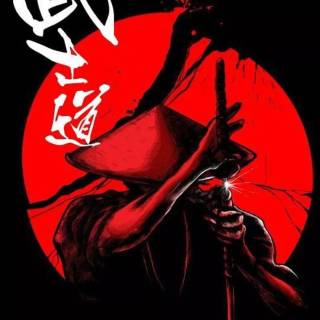 Japanese samurai iPhone wallpaper