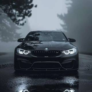 BMW black iPhone wallpaper