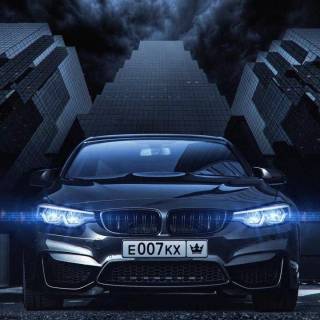 BMW black iPhone wallpaper