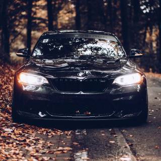 BMW black iPhone wallpaper
