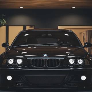 BMW black iPhone wallpaper