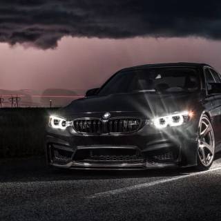 BMW black iPhone wallpaper