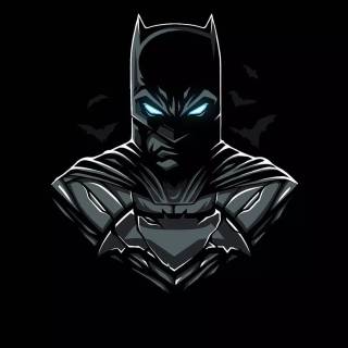 Batman black iPhone wallpaper