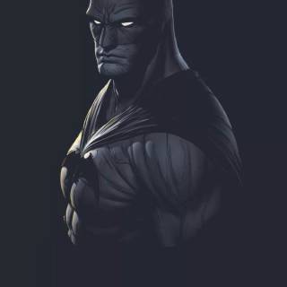 Batman black iPhone wallpaper