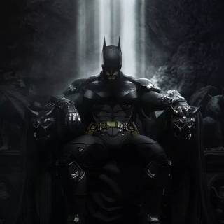 Batman black iPhone wallpaper