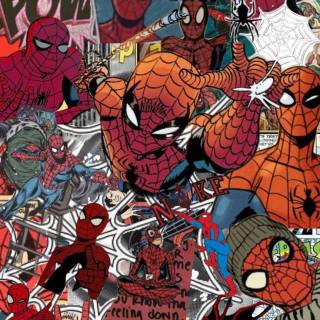 Spider-Man comic mobile wallpaper