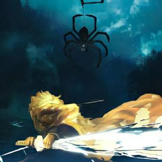 Zenitsu Agatsuma iPhone wallpaper