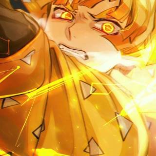 Zenitsu Agatsuma iPhone wallpaper