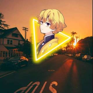 Zenitsu Agatsuma iPhone wallpaper