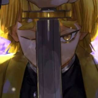 Zenitsu Agatsuma iPhone wallpaper