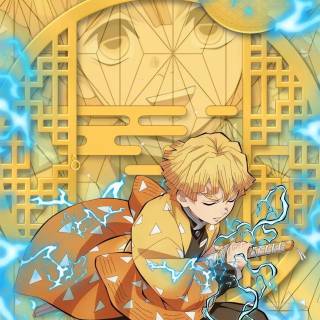 Zenitsu Agatsuma iPhone wallpaper