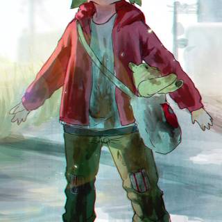 Yotsuba Koiwai phone wallpaper