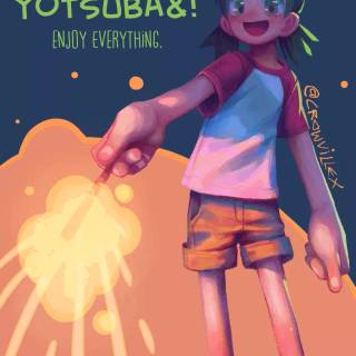 Yotsuba Koiwai phone wallpaper