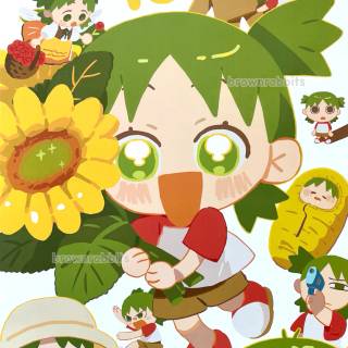 Yotsuba Koiwai phone wallpaper