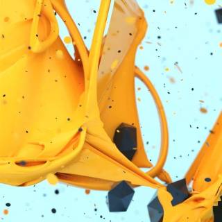 Yellow iPhone XR wallpaper