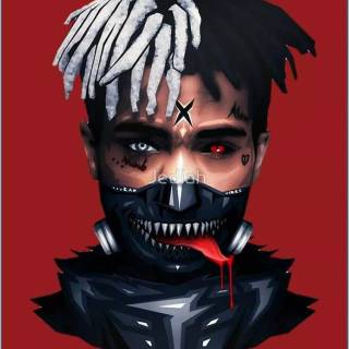 XXXTentacion iPhone XR wallpaper