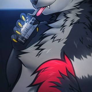 Wolf iPhone 12 wallpaper