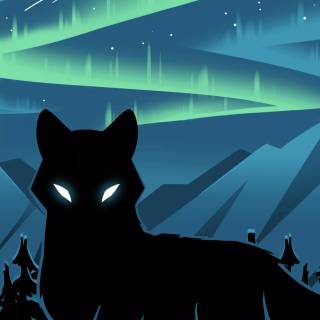 Wolf iPhone 12 wallpaper