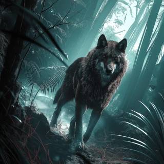 Wolf iPhone 12 wallpaper