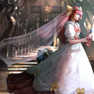 Wedding Peach wallpaper